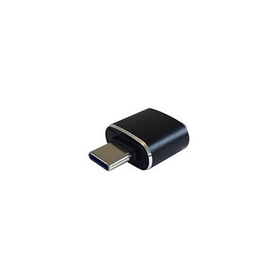 Adaptador AISENS USB-C/M a USB-A/H Negro (A108-0369)