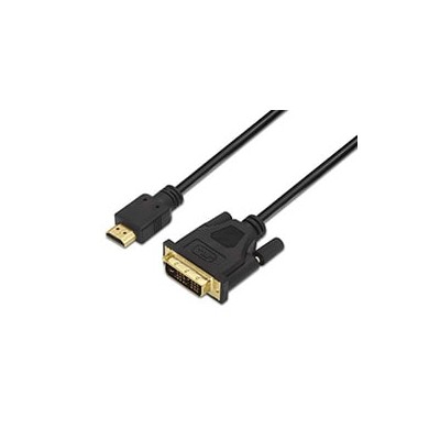 Cable AISENS DVI/M a HDMI A/M 1.8m Negro (A117-0090)