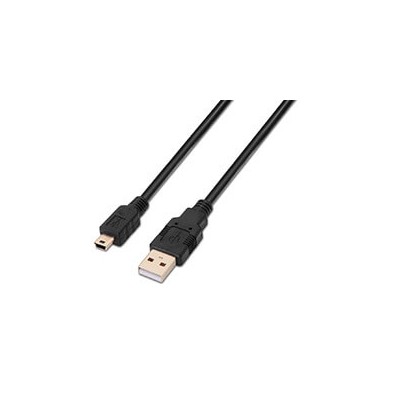 Cable AISENS USB-A/M a Mini USB-B/M 1.8m (A101-0025)