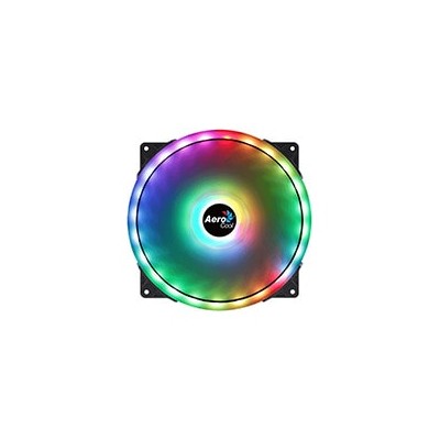 Ventilador AEROCOOL Duo 200mm ARGB LED Negro (DUO20)