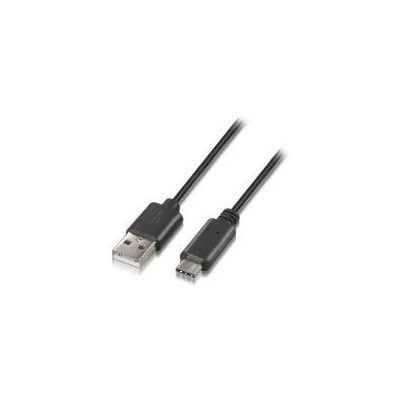 Cable AISENS USB-C/M a USB-A/M 0.5m Negro (A107-0050)