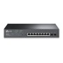 Switch TP-Link 8xRJ45 2xSFP PoE+ 1U Negro (TL-SG2210MP)