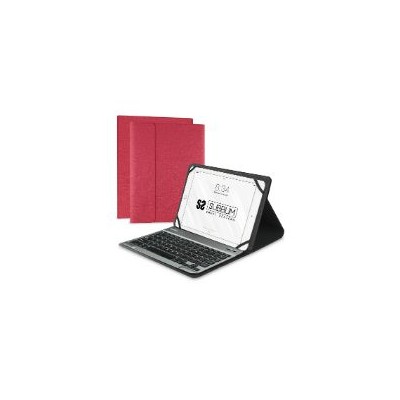 Funda+Teclado SUBBLIM 9.6"-10.8" Roja (SUB-KT2-BT0003)