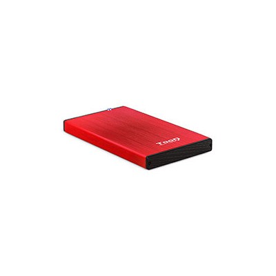 Caja TOOQ HDD 2.5" SATA USB 3.0 Roja (TQE-2527R)