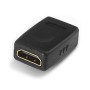 Adaptador AISENS HDMI A/H a HDMI A/H Negro (A121-0123)