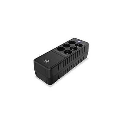 S.A.I. CONCEPTRONIC 650VA 360W 2xRJ45 Negra (ZEUS05E)