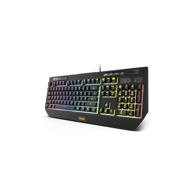 Teclado Gaming KROM Kuma LED RGB USB Negro (NXKROMKUMA)