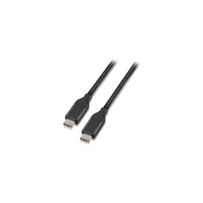 Cable AISENS USB-C/M a USB-C/M 1m Negro (A107-0061)