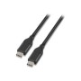 Cable AISENS USB-C/M a USB-C/M 1m Negro (A107-0061)