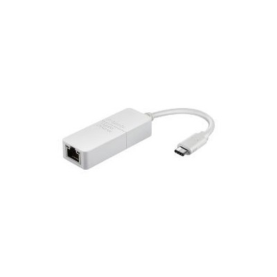 Adaptador D-Link USB-C a Gbit Ethernet Blanco (DUB-E130