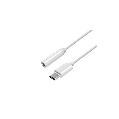 Cable AISENS USB-C/M a 3.5mm/H 15cm Blanco (A109-0384)