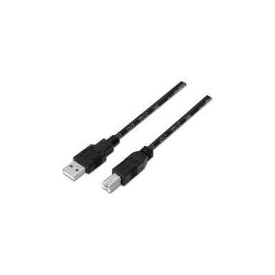 Cable AISENS USB-A/M a USB-B/M 1m Negro (A101-0005)