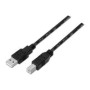 Cable AISENS USB-A/M a USB-B/M 1m Negro (A101-0005)