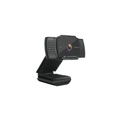 WebCam CONCEPTRONIC 2K FHD Micrófono Negra (AMDIS02B)