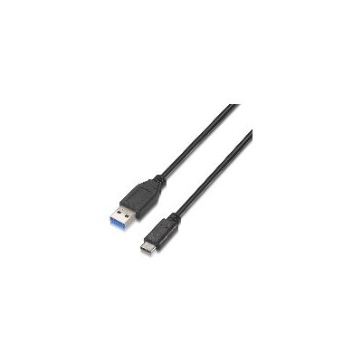 Cable AISENS USB-C/M a USB-A/M 1m Negro (A107-0060)