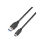 Cable AISENS USB-C/M a USB-A/M 1m Negro (A107-0060)