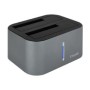 Dock Station TOOQ 2.5"/3.5" USB3.0/3.1 Gris (TQDS-805G)