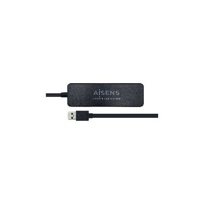 Hub AISENS USB-A 3.0 a 4xUSB-A 3.0 Negro (A106-0399)