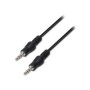 Cable AISENS Audio 2xJack 3.5mm/M 3m Negro (A128-0143)