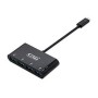 Hub Nanocable USB-A 3.0 a 4xUSB-A 3.1 Gris (10.16.4402)