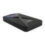 Caja TOOQ SSD/HDD 2.5" RGB USB 3.0 Negra (TQE-2550RGB)