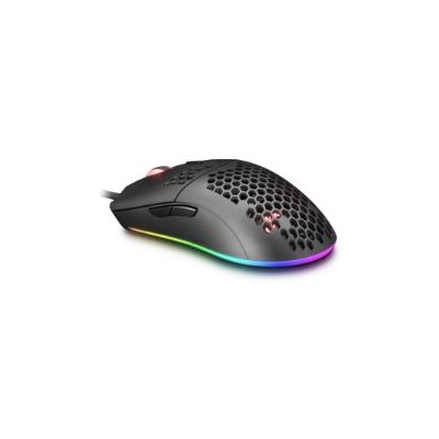 Ratón Mars Gaming Hive 12400dpi RGB Negro (MMAX)