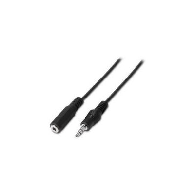 Cable AISENS 3.5mm/M-3.5mm/H 3m Negro (A128-0146)