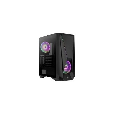 Semitorre AEROCOOL RGB S/F USB 3.0 ATX Negra (VISORBK)