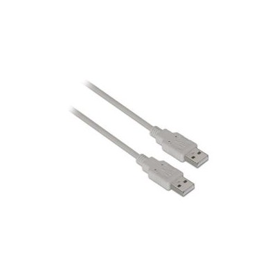 Cable AISENS USB-A/M a USB-A/M 1m Beige (A101-0021)