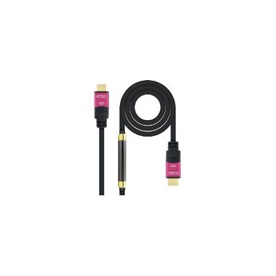 Nanocable HDMI A/M a HDMI A/M 25m Negro (10.15.3725)