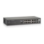 Switch LevelOne 16xRJ45 GbE Negro (GEU-1621)