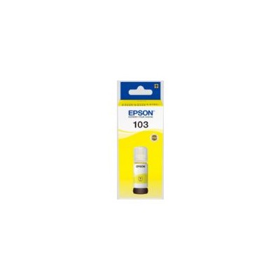 Botella de Tinta Epson 103 Amarillo 70ml (C13T00S44A10)