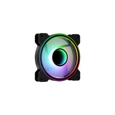 Ventilador AEROCOOL 120mm RGB Negro (MIRAGE12)