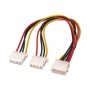 Cable AISENS Molex/M a 2xMolex/H 20cm (A131-0164)