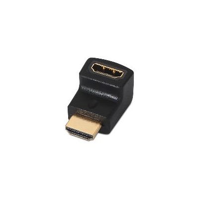 Adaptador AISENS HDMI A/H a HDMI A/M Negro (A121-0124)