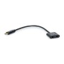 Adaptador EQUIP USB-C a 2x Jack 3.5mm Negro (EQ133469)