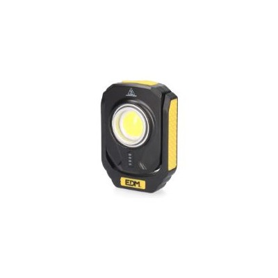 Linterna EDM Compact LED Recargable 10W 900L (36442)