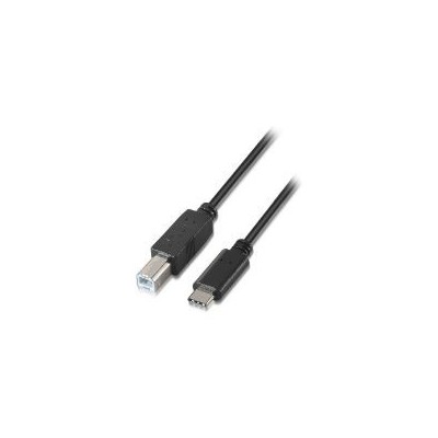 Cable AISENS USB-C/M a USB-B/M 2m Negro (A107-0054)