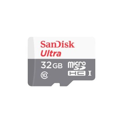 SANDISK MicroSDHC 32Gb + Adaptador (SDSQUNR-032G-GN3MA)