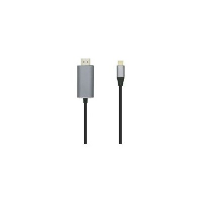 Cable AISENS USB-C/M a HDMI/M 0.8m Negro (A109-0392)