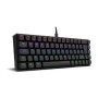 Teclado OZONE Tactical LED RGB BT Negro (OZTACTICALSP)