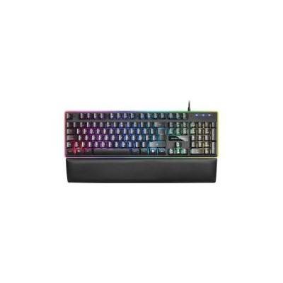 Teclado Mars Gaming LED RGB USB 1.5m Negro (MK320ES)