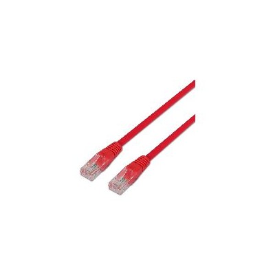 Latiguillo AISENS RJ45 Cat.6 UTP 3m Rojo (A135-0240)