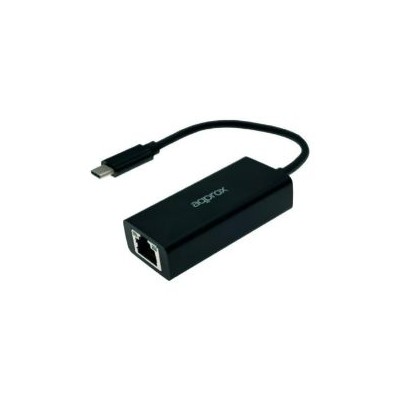 Adaptador Approx USB-C a RJ45 Negro (APPC43)