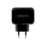 Cargador de Pared AISENS 17W 2xUSB-A Negro (A110-0440)