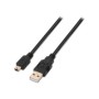 Cable AISENS USB-A/M a MiniUSB-B/M 3m Negro (A101-0026)