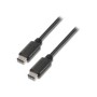 Cable AISENS USB-C/M a USB-C/M 3m Negro (A107-0058)