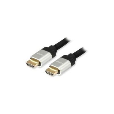 Cable EQUIP HDMI/M a HDMI/M 3m Negro/Plata (EQ119382)