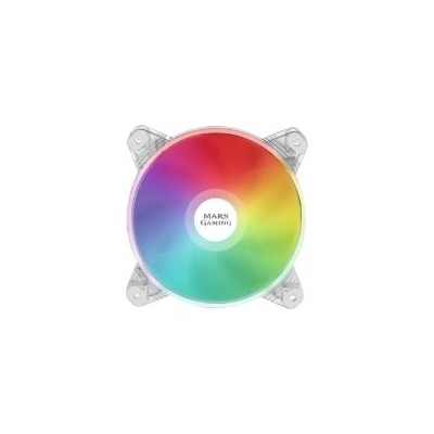 Ventilador Mars Gaming 120mm RGB Transparente (MFD)