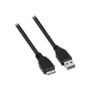 Cable AISENS USB-A/M a mUSB-B/M 1m Negro (A105-0043)